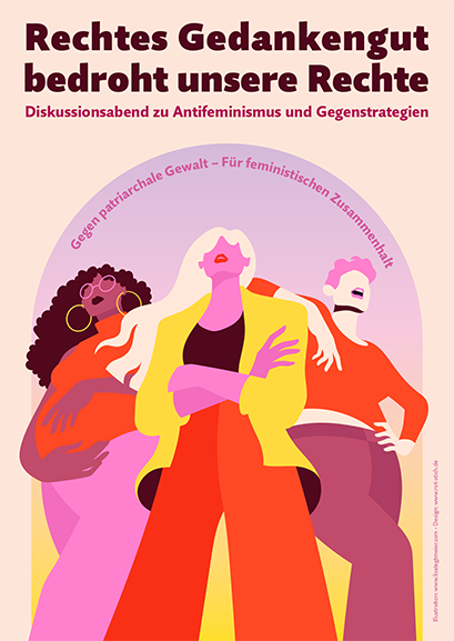 Flyer zum Internationalen Frauentag 2025